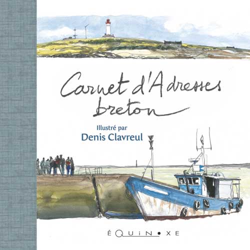 CARNET D'ADRESSES BRETON (petit format vert gris)