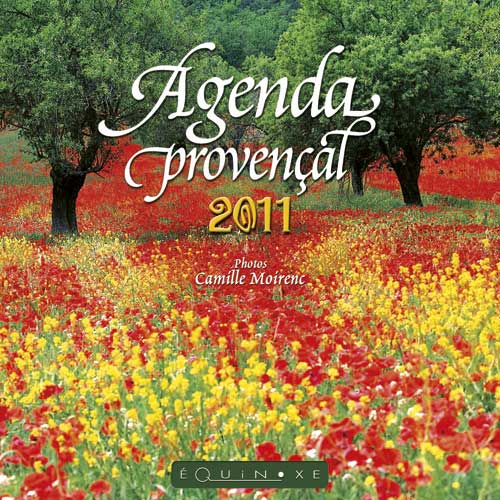 AGENDA PROVEN�AL 2011 (grand format coquelicots )