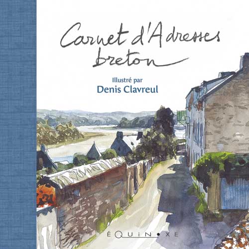 CARNET D'ADRESSES BRETON (petit format bleu)