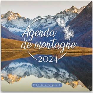 AGENDA MONTAGNE 2024 (Grand format Lac) - 9782384750108 - Editions Equinoxe